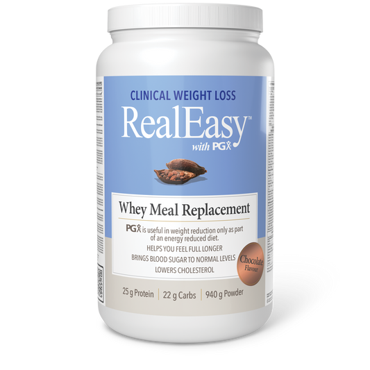 Real Easy Meal Replacement Shake Whey choc. 940g