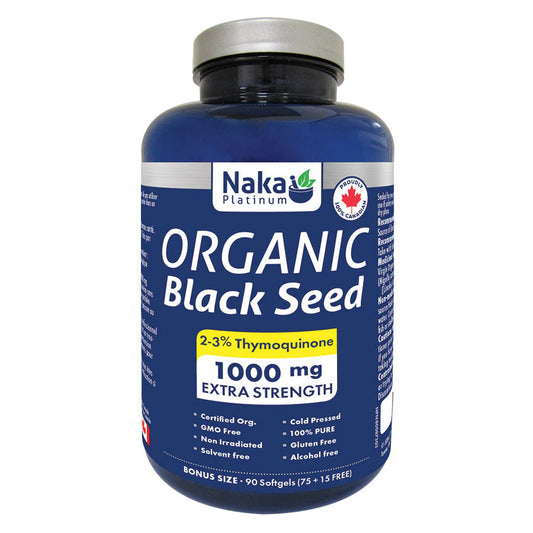 Organic Black Seed 1000 mg 90softgels