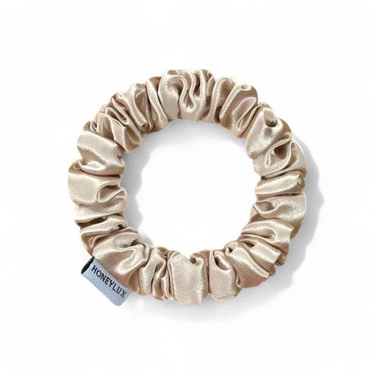 100% Organic Mulberry Silk Mini Scrunchie