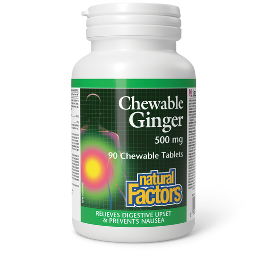 Chewable Ginger 500mg 90tabs
