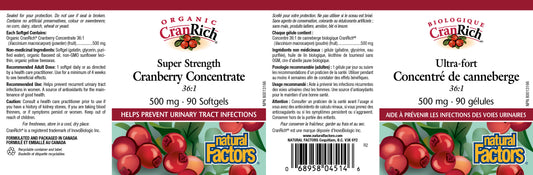 CranRich 500mg Super Strength 90softgels