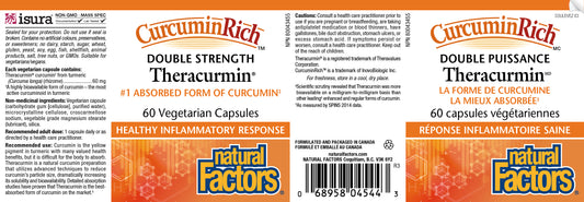 Theracurmin double strength 60caps