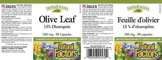 Olive Leaf 500mg 90caps