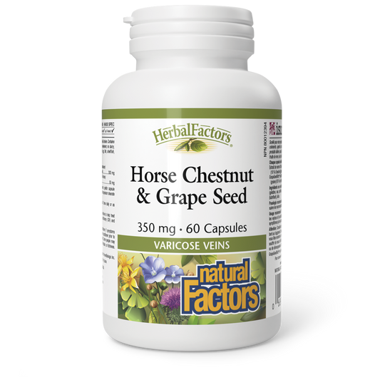 Horse Chestnut & Grape Seed 350mg 60caps