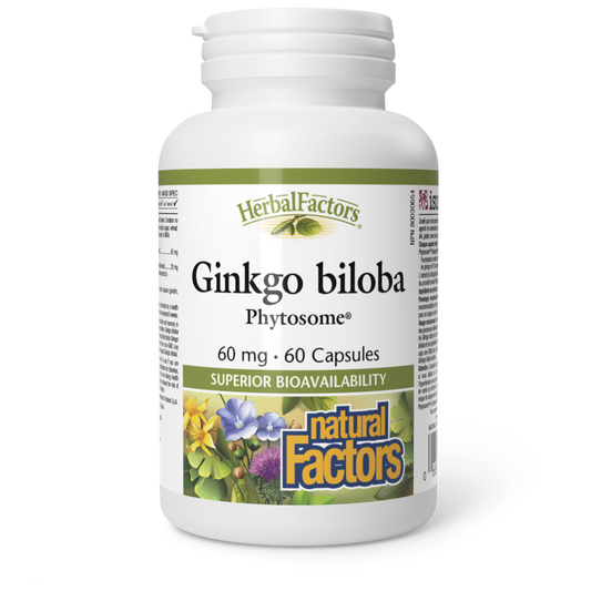 Ginkgo Biloba 60mg 60caps
