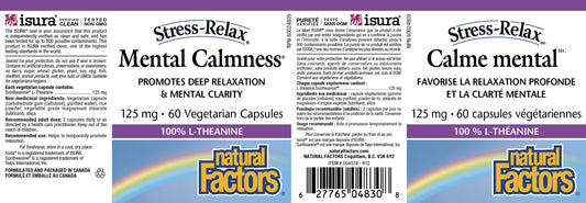 Mental Calmness 125mg 60caps