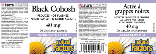 Black Cohosh 40mg 90caps
