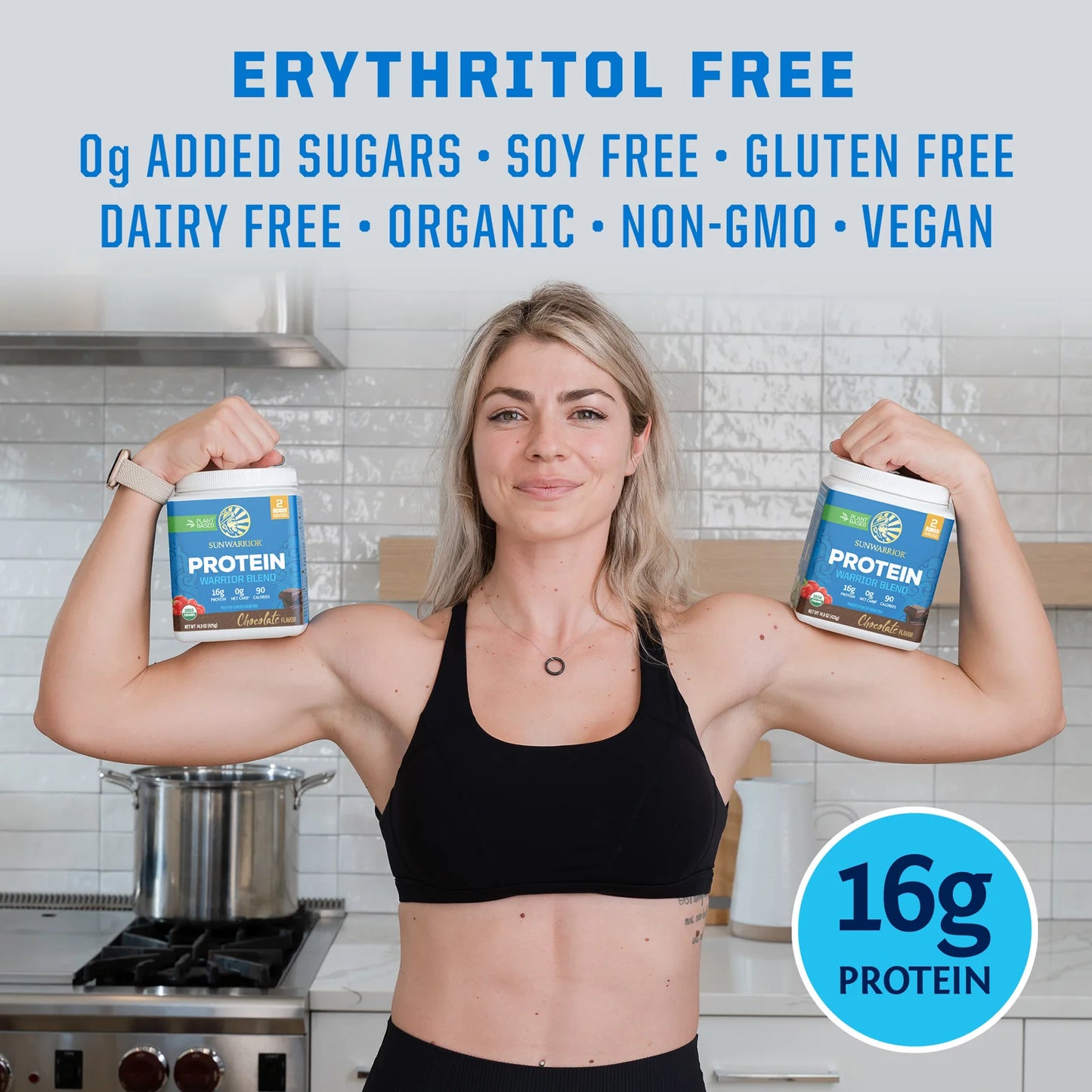 Warrior Blend Protein Chocolate 375G