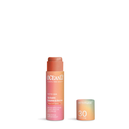 Oceanly phyto-sun lip balm peachy shell spf30