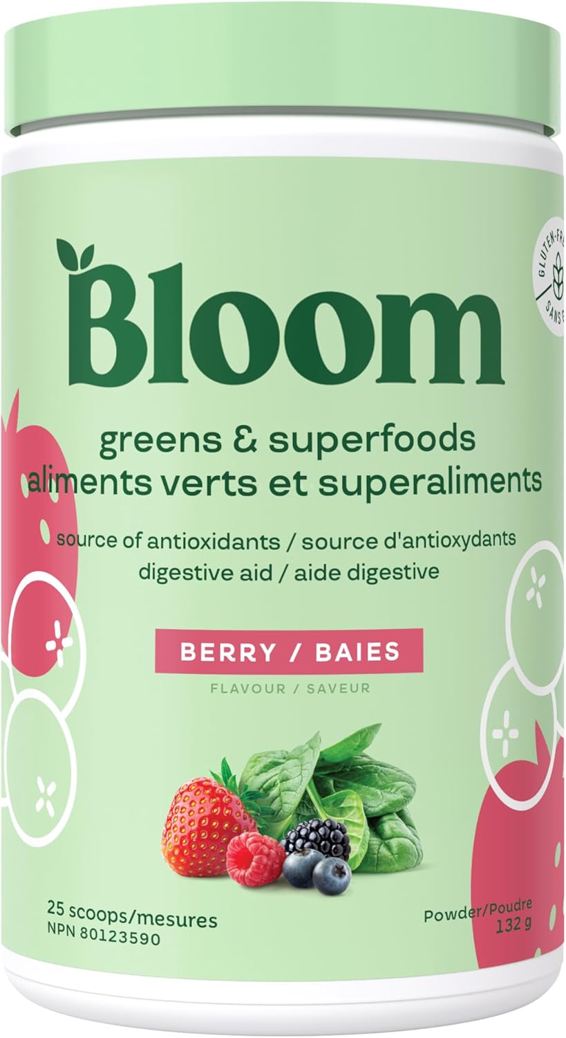 Bloom Greens and Superfoods Berry 25 servings