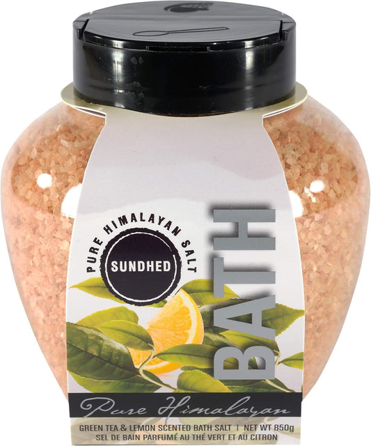 Himalayan Bath Salt Green Tea & Lemon 850g