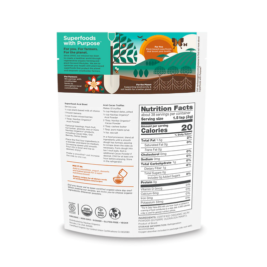 Organic Açai Powder 113g