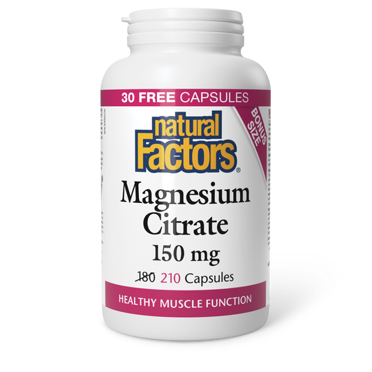 Magnesium Citrate 150mg 210caps