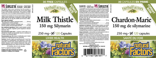 Milk Thistle 250mg 120caps
