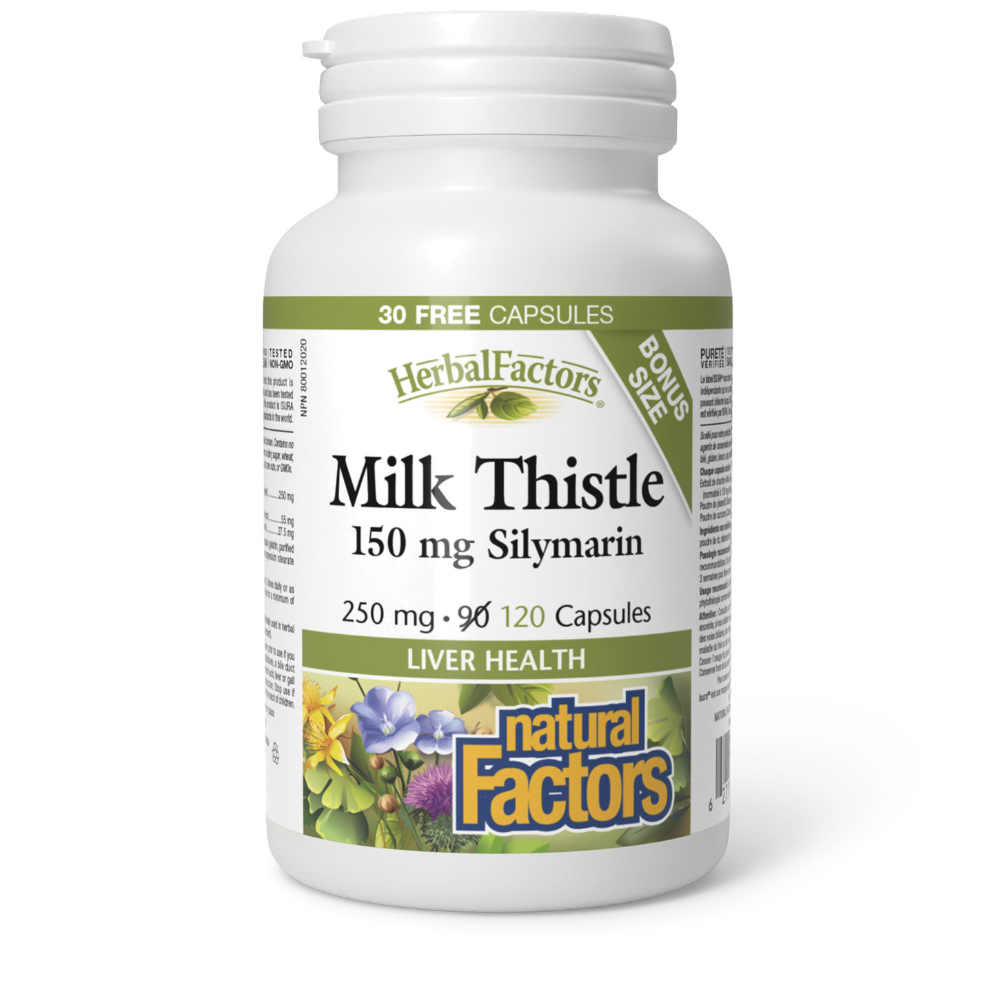 Milk Thistle 250mg 120caps