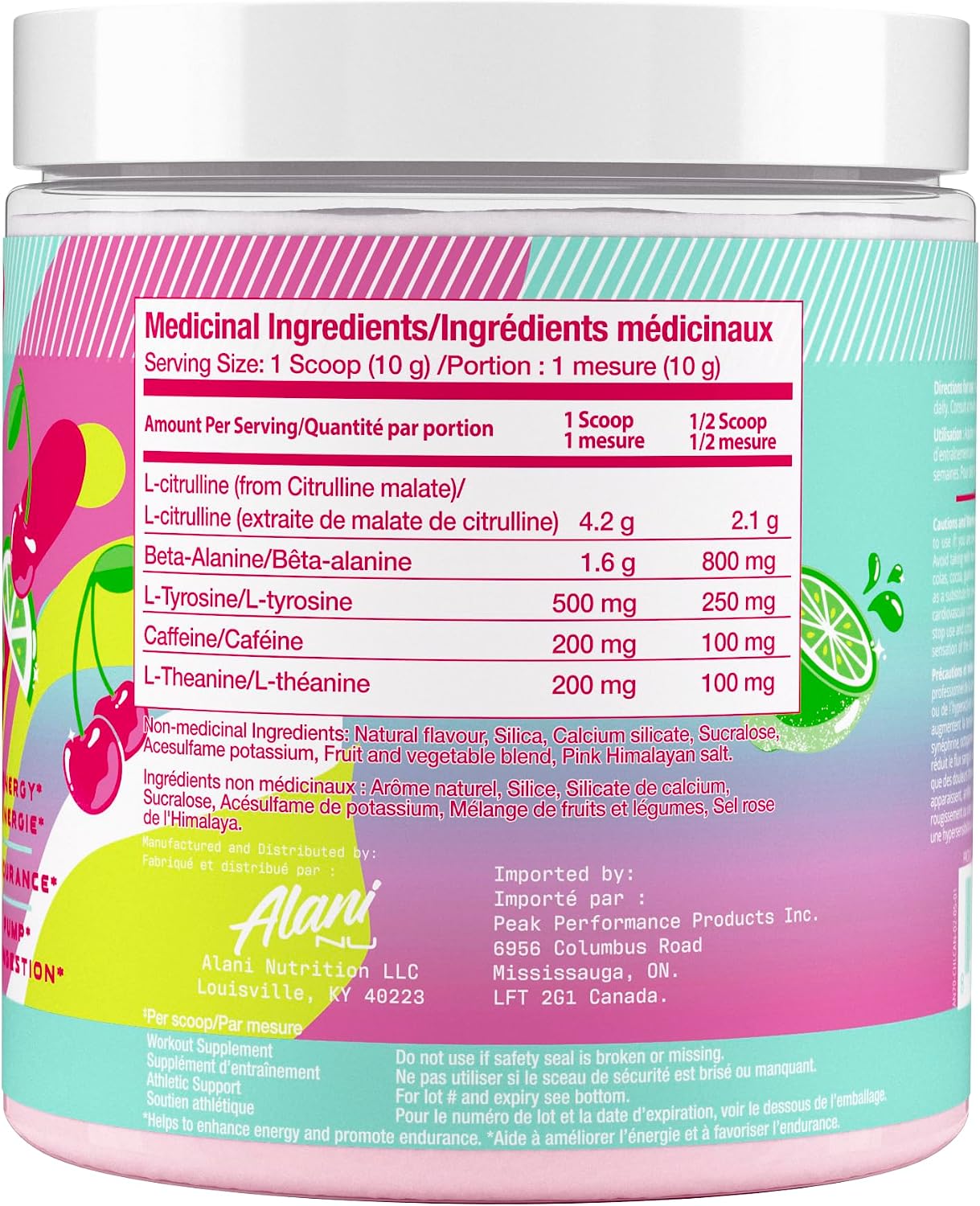 Pre-Workout cherry twist 300g