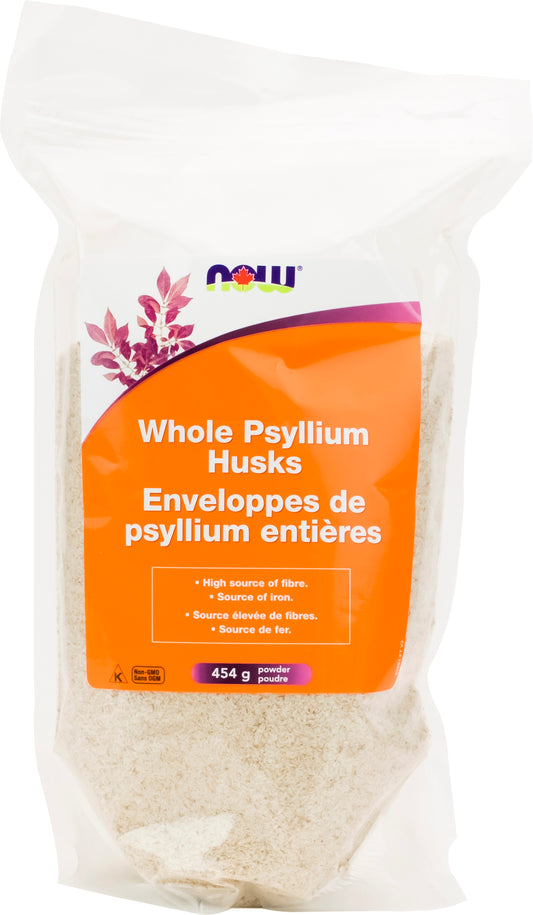 NOW Whole Psyllium Husks 454g