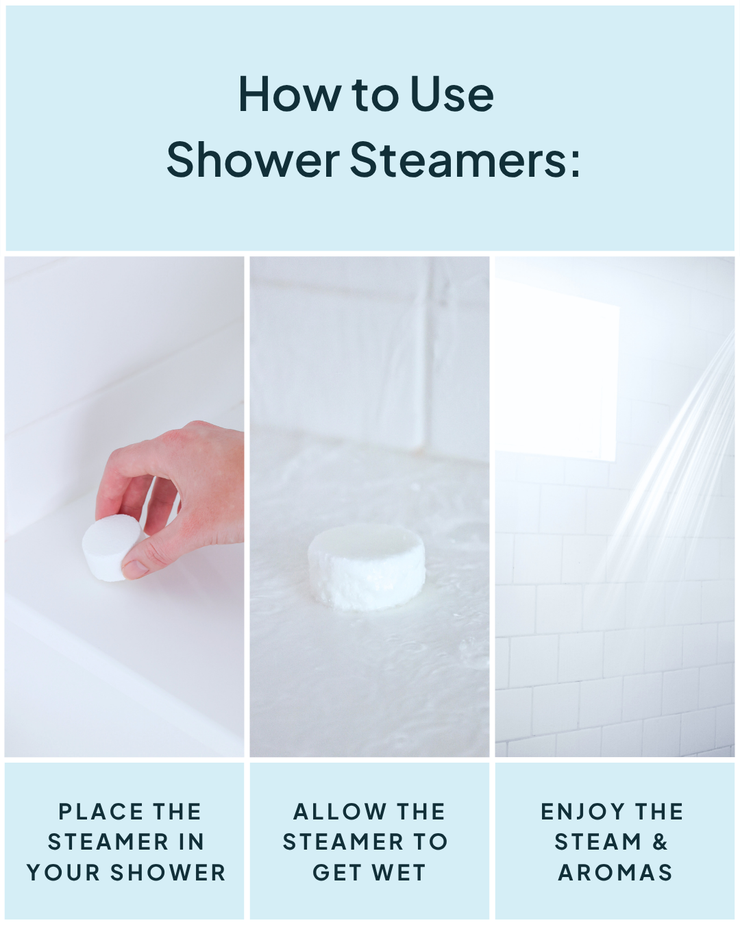 Fresh Lavender Shower Steamers | Nature Bee 