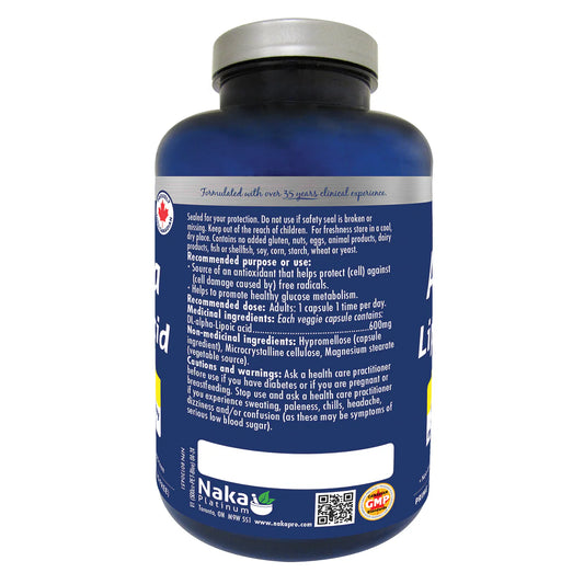 Alpha Lipoic Acid 600 mg 75cap