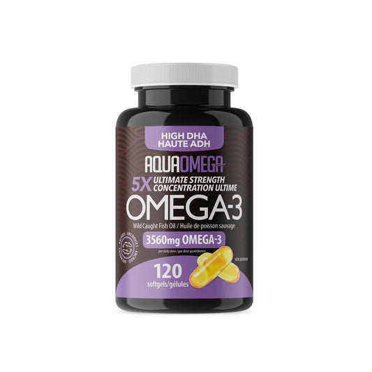 High DHA 5X ultimate strength 120 softgels