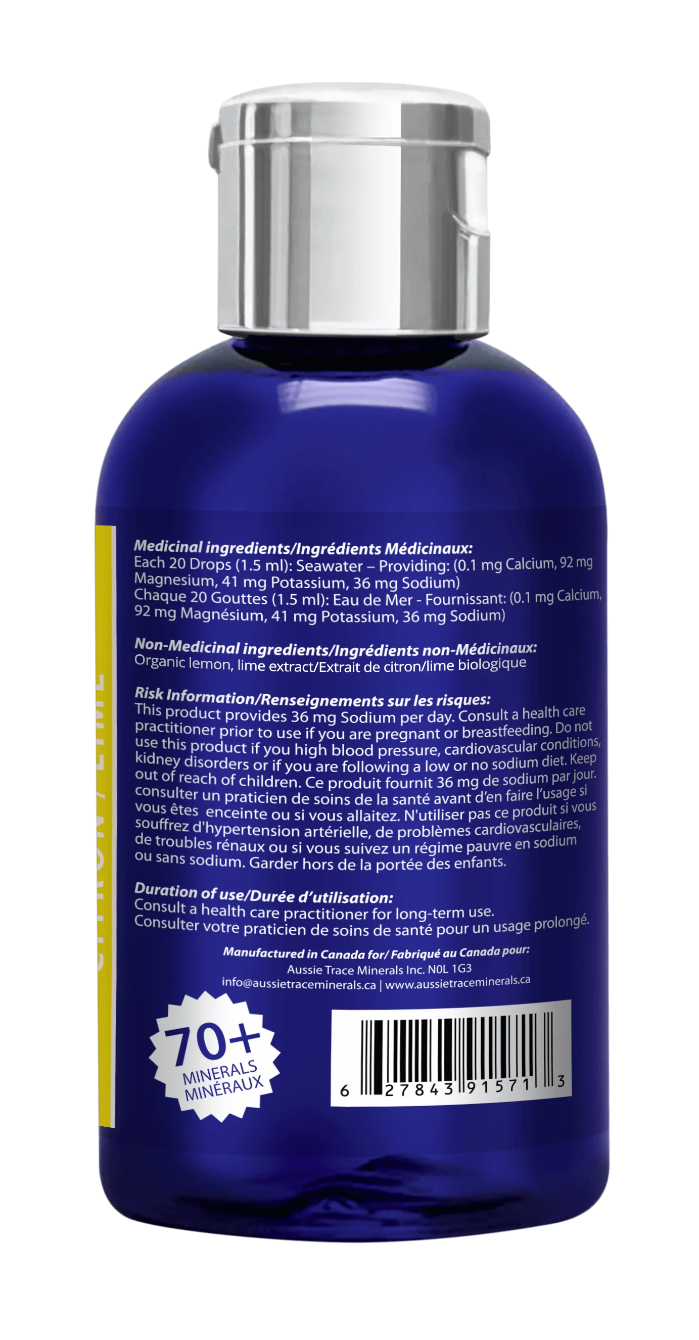 Ionic Trace Minerals Lemon/Lime 60ml