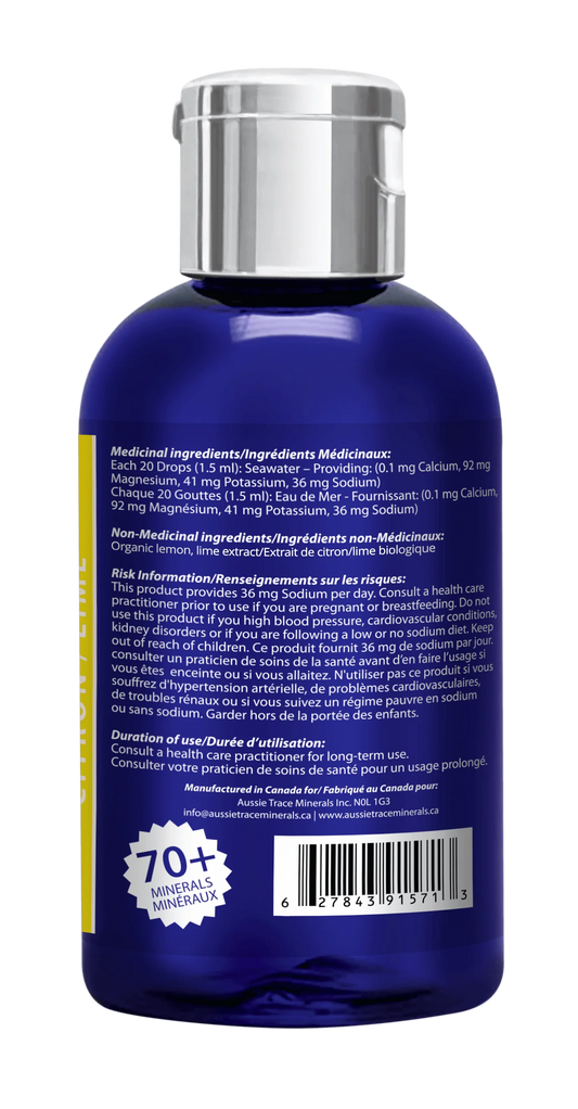 Ionic Trace Minerals Lemon/Lime 60ml
