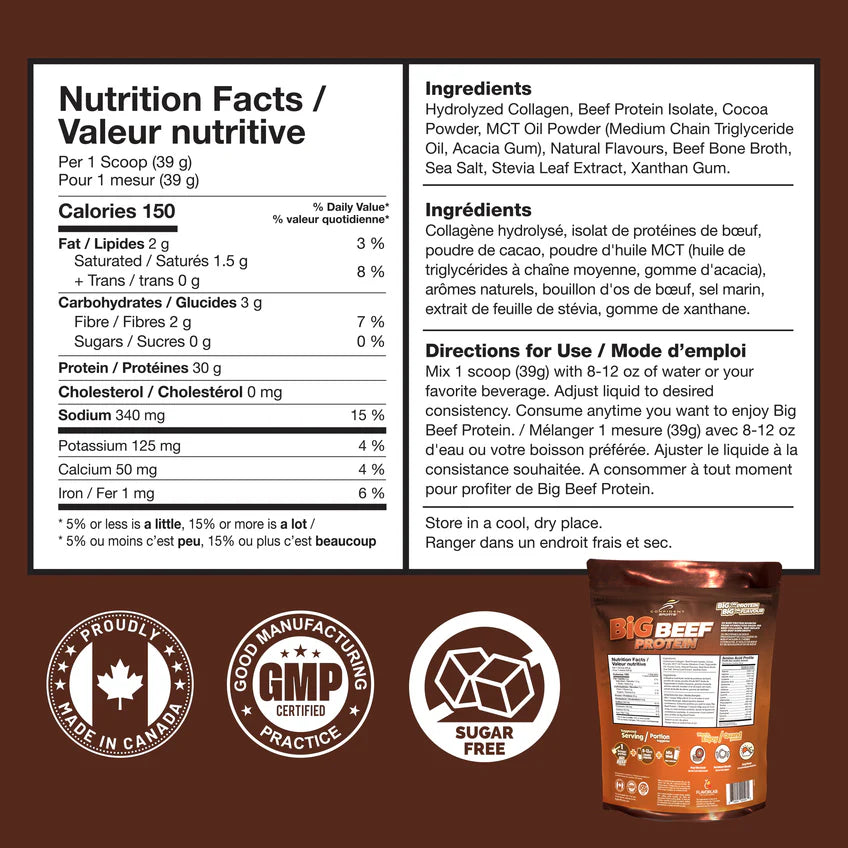 Big Beef Protein Chocolate 907g