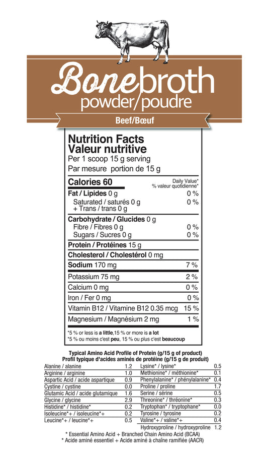 Beef Bone Broth powder 300g