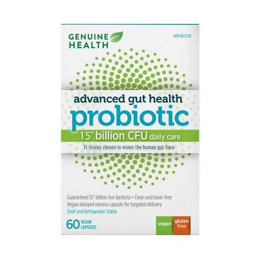 Advanced Gut Health Probiotic 15billion 60caps