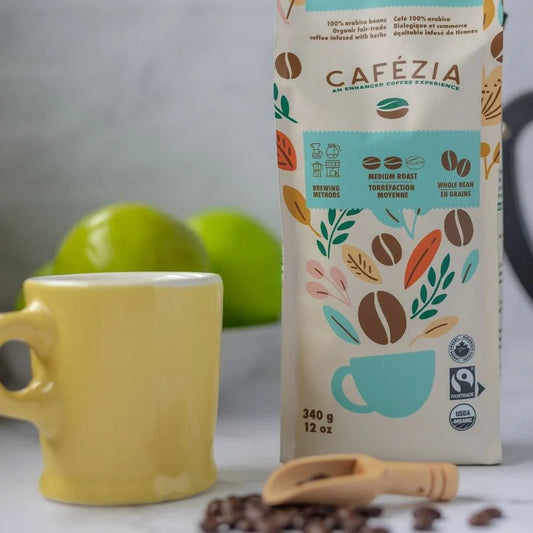 Cafezia Medium Roast Whole Bean 340g