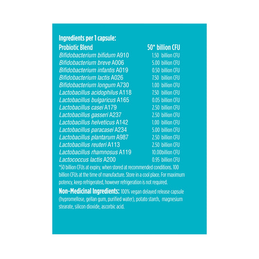 Advanced Gut Health probiotic 50billion 30caps