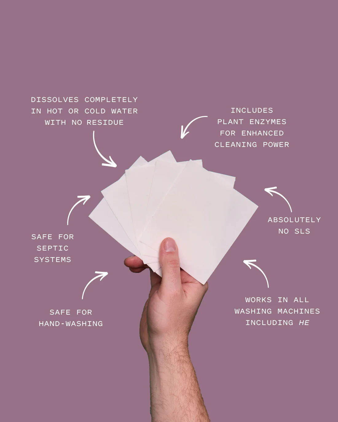 Laundry Detergent Sheets- Summer Rain