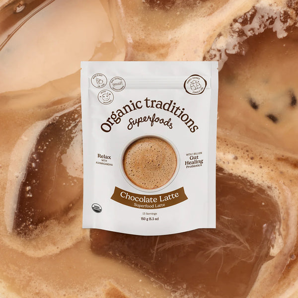 Chocolate Latte with Ashwagandha and Probiotics 150g
