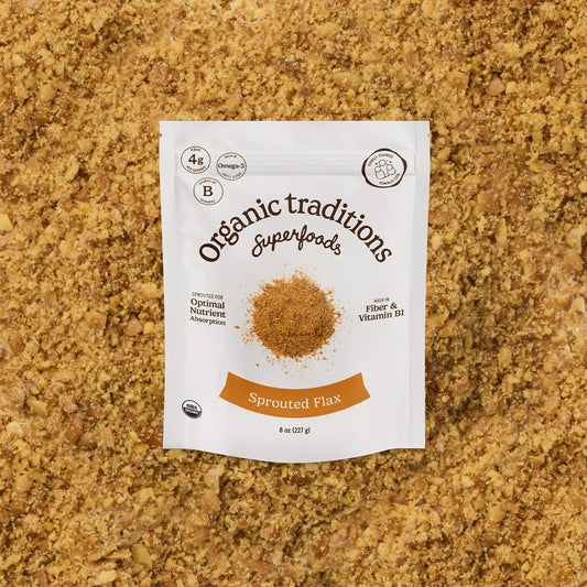 Sprouted Flax Seed Powder 454 g