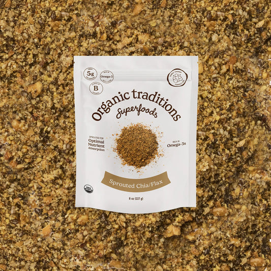 Sprouted Chia & Flax Seed Powder 227g