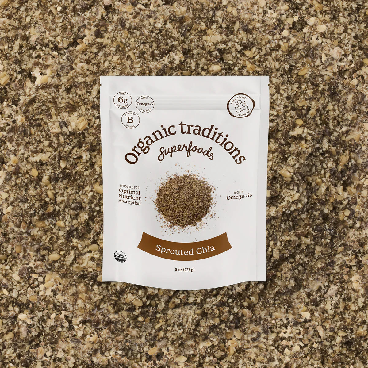 Sprouted Chia Seed Powder 454g