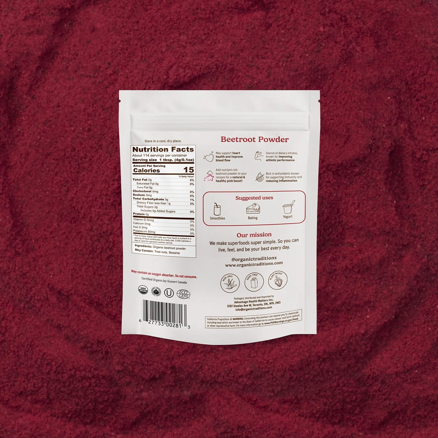 Beetroot Powder 454g