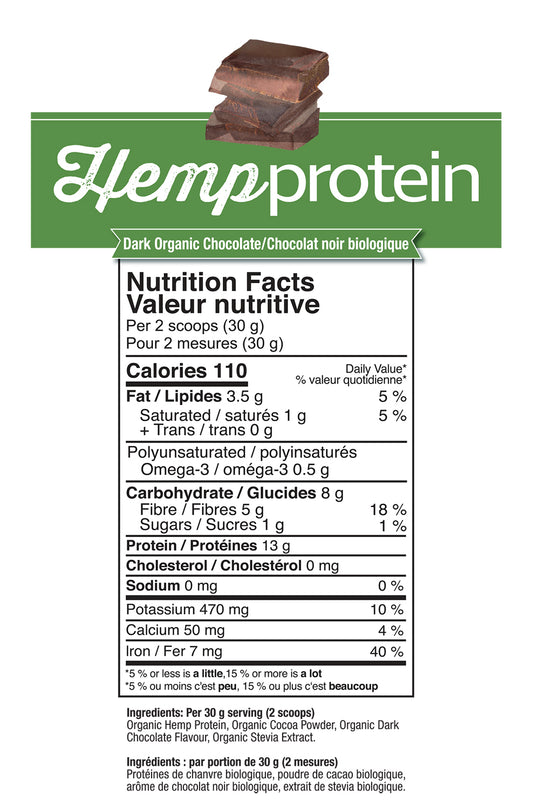 Hemp Protein Chocolate 400g