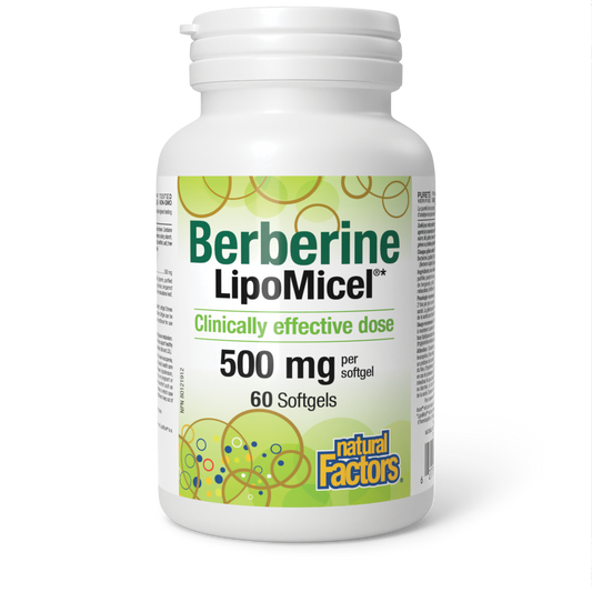 Berberine LipoMicel 500mg 60 softgels