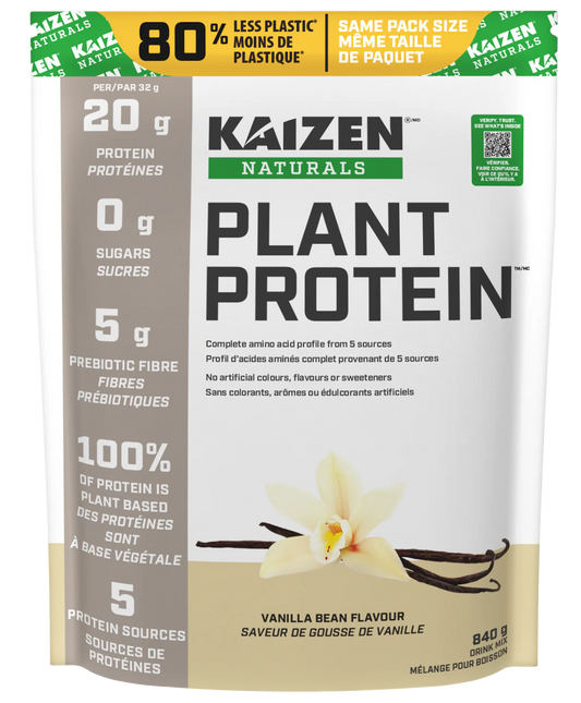 Plant Protein vanilla bean 840g