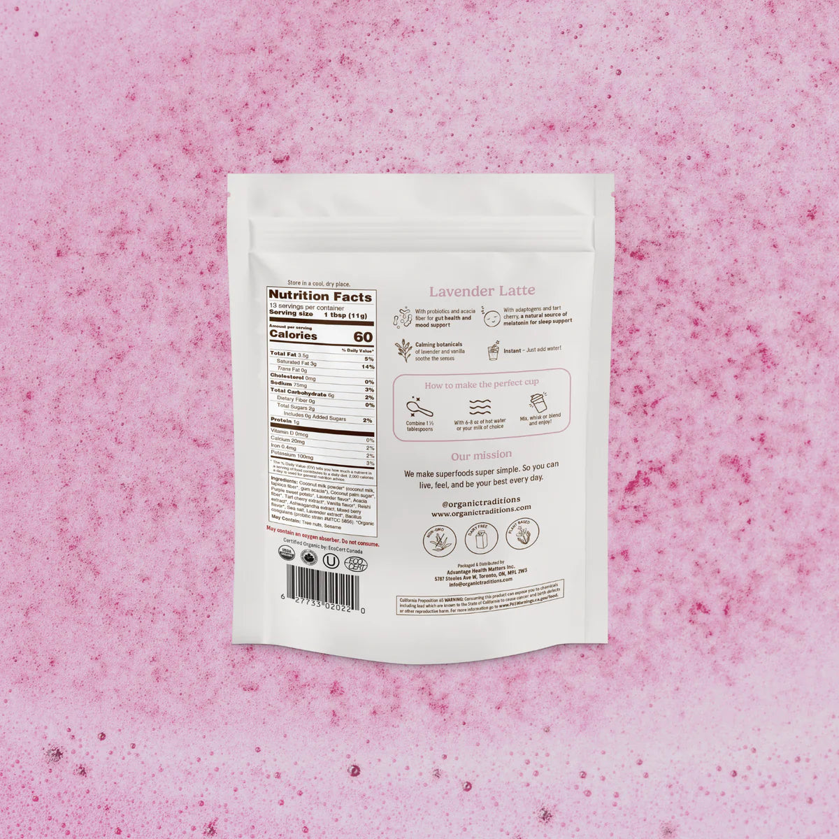 Lavender Latte 150g