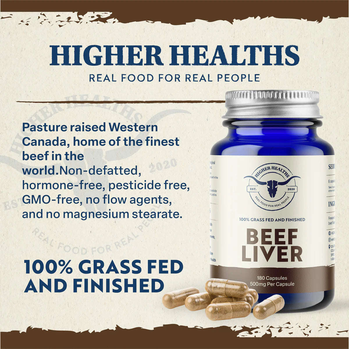 Beef Liver 180cap