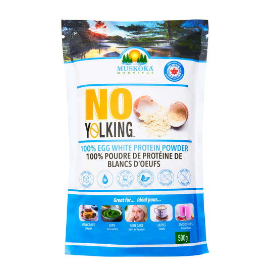 No Yolking 100% Egg White Protein 500g