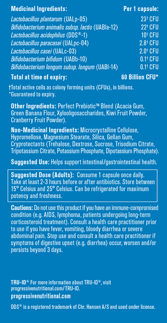 Perfect Probiotic 60billion 30cap