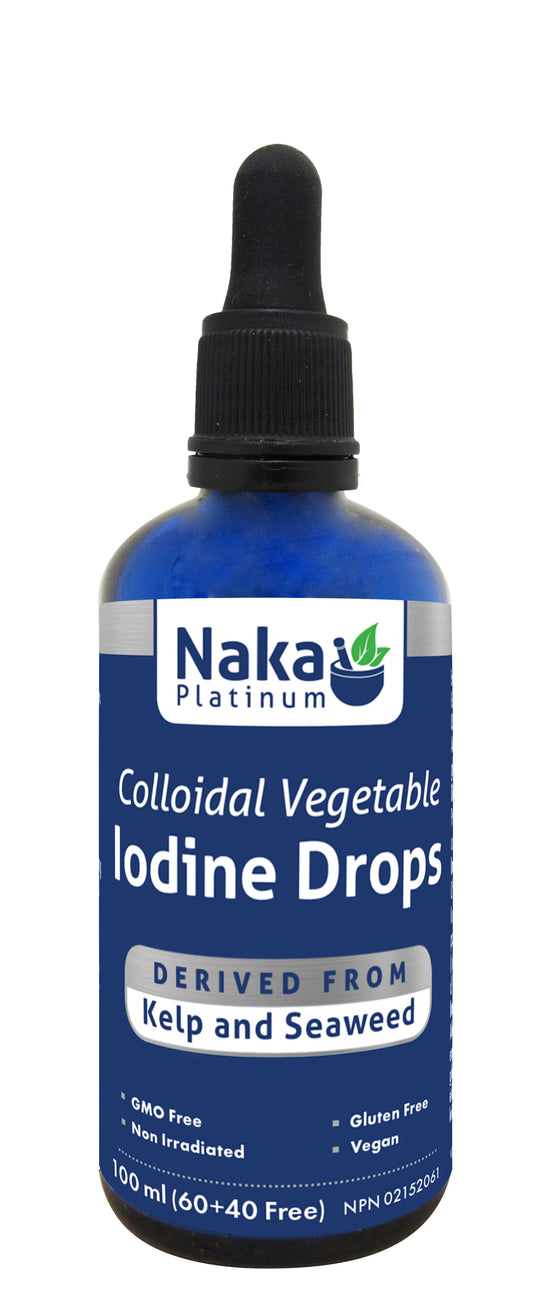 Organic Iodine drops 800 mcg 100ml