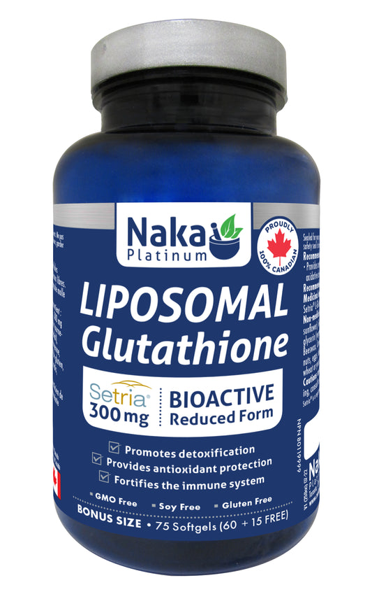 Liposomal Glutathione 300mg 75 Gels