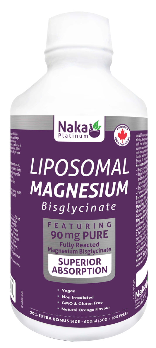 Liposomal Magnesium bisglycinate 250mg 600ml