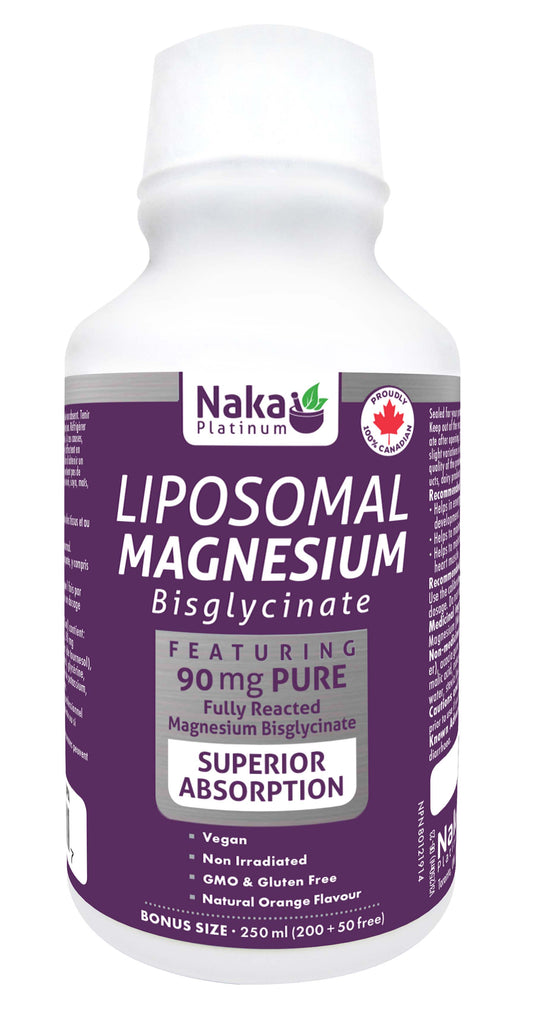 Liposomal Magnesium bisglycinate 250mg 250ml