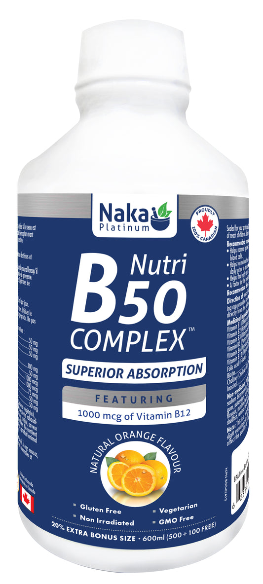 Nutri B50 complex 600ml orange