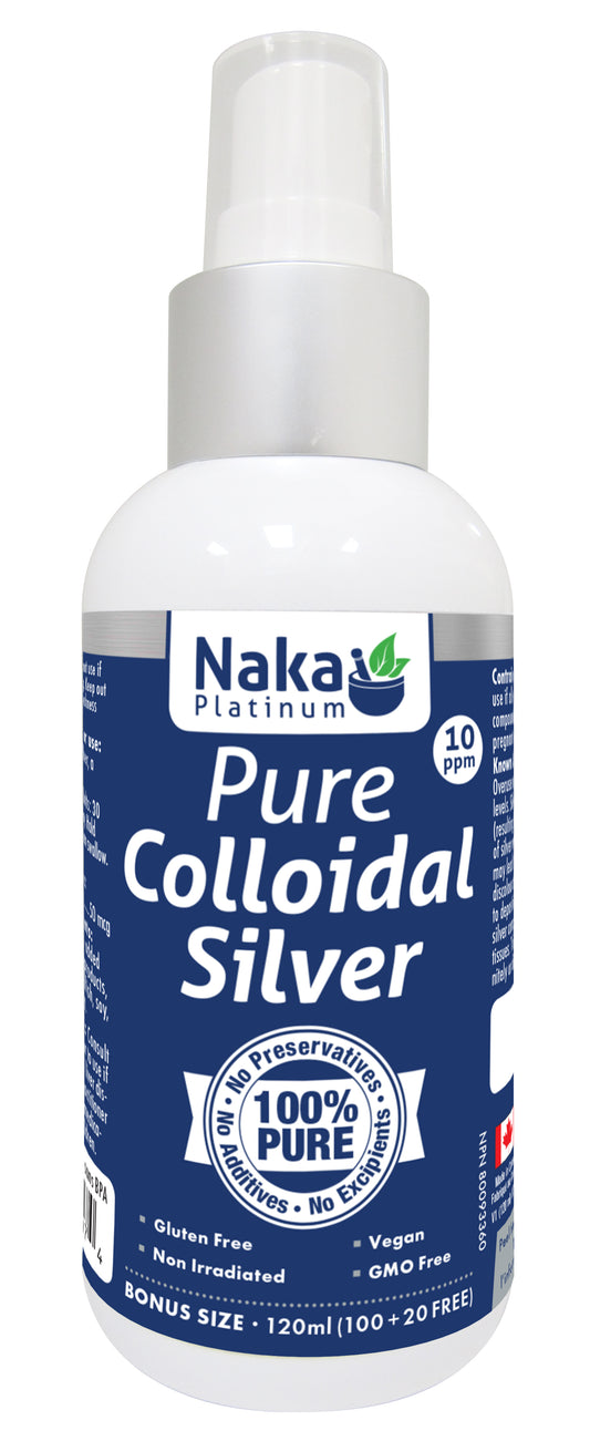Colloidal Silver 10ppm 120ml spray